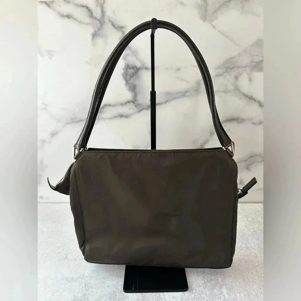 Brown Prada Tessuto Tote - Picture 4 of 12